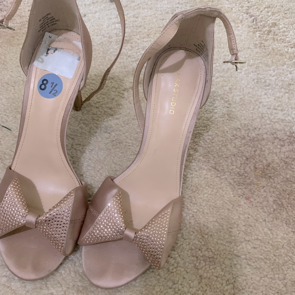 Rose gold heels